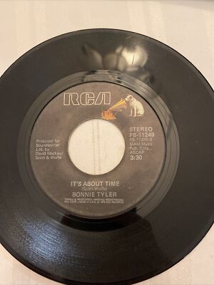 Bonnie Tyler  Its A Heartache/Its About Time 45rpm RCA.