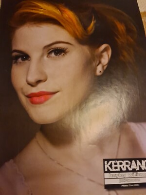 HAYLEY WILLIAMS PARAMORE  / MATT TUCK BULLET FOR MY VALENTINE  POSTER KERRANG