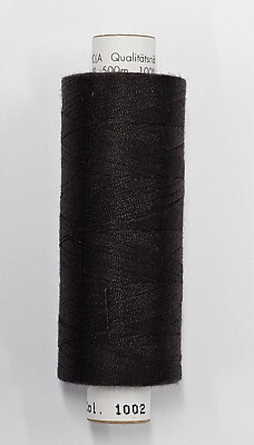 AMANN Mettler Allesnäher Qualitätsgarn Troja No.100 / 500m 1002 schwarzbraun