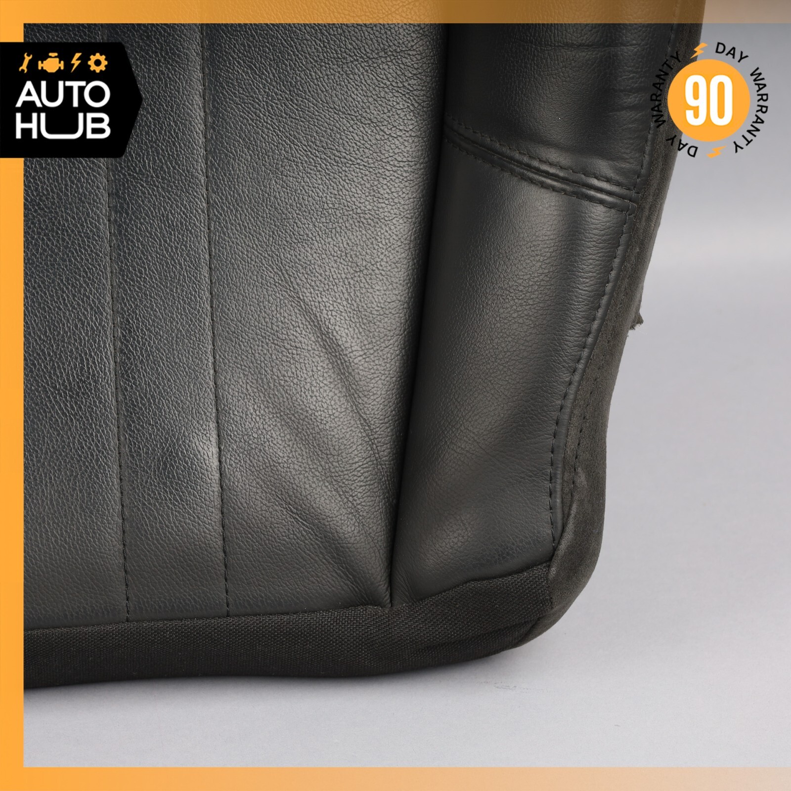 17-20 Maserati Levante M161 Front Left Lower Bottom Seat Cushion Black OEM 44k