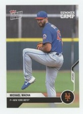 Michael Wacha 2020 Topps Now SUMMER CAMP WAVE 1 Card #OD-467 METS