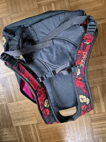 Rucksack Dakine grau/rot/gelb Schulrucksack Laptopfach und viele Fächer - Bild 6 von 9