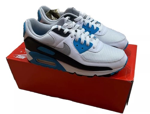 NIKE AIR MAX 90 LAZER BLUE/SIZE 9.5🔥🔥🔥 - Picture 3 of 13