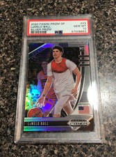 2020 Panini Prizm DP LAMELO BALL SILVER PRIZM #43 PSA 10 GEM MINT ROOKIE RC NICE