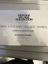 Department 56 New England Semple's Smokehouse # 56580 Retired Boxed