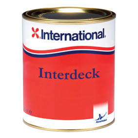 International Interdeck Antirutsch Deckfarbe 750ml. Squall Blue - Deckbeschichtung
