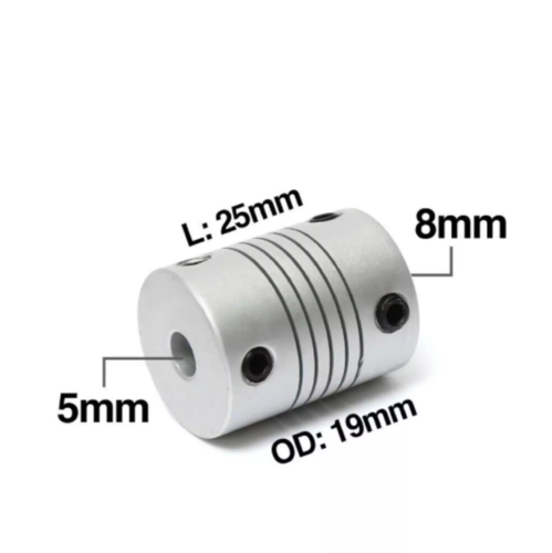 3Pack 5mm 8mm 10mm Flexible Coupling Shaft Coupler Motor CNC 3D Printer Stepper - Picture 8 of 10