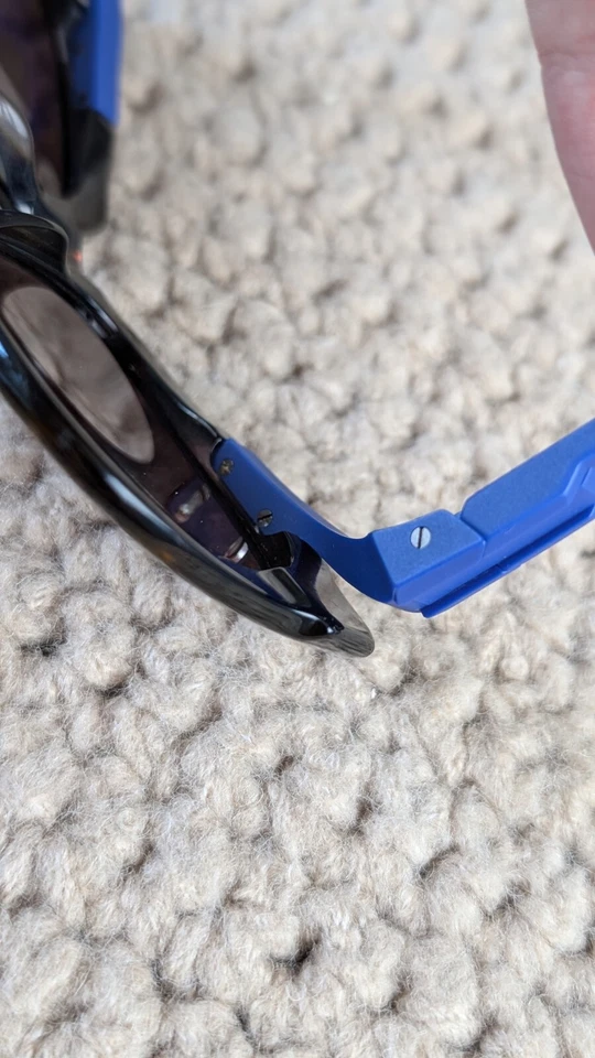 Auténticas gafas de sol BALENCIAGA 54 MM de gran tamaño ojo de gato Foto 3 de 4