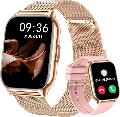 Smart Watch Women Men with Phone Function Wristwatch for iPhone Samsung Huawei - 第 1/7 張圖片