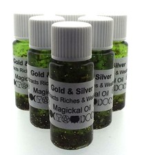 Gold and Silver Wealth Herbal Oil Riches and Wealth