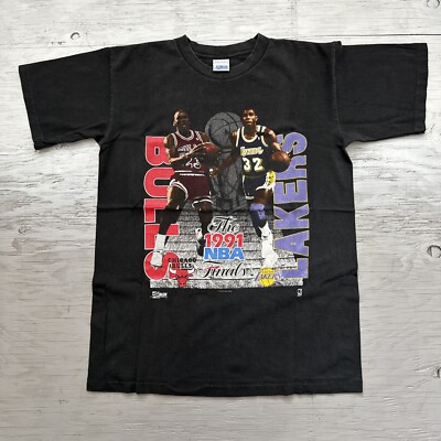 Vintage Salem 1991 NBA Finals Bulls Vs Lakers Jordan Vs Magic