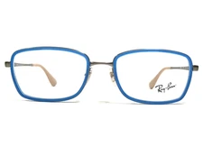 Ray-Ban Eyeglasses Frames RB6336 2620 Clear Blue Gray Rectangular 53-18-140