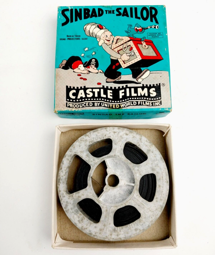 Vintage 1950s Castle Films Sinbad The Sailor 8mm Headline Edition No. 759 - Rare - Picture 4 of 5