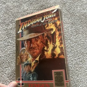 Indiana Jones And The Temple Of Doom Tengen NES Nintendo No Manual