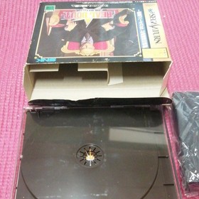 Real Bout Fatal Fury Sega Saturn with 1MB RAM Cartridge Japan used
