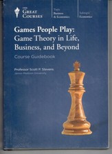 The Great Courses Games People Play Game Theory in Life 4-DVD / Guidebook - New