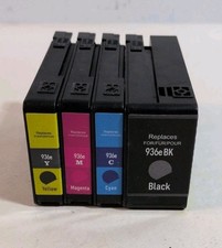 Grnjet 4-Pack 936XL 936e High Yield Ink Combo for HP OfficeJet Pro 9125e 9135e