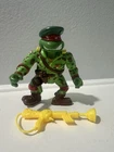 1991 Playmates Raphael Military Ralph Green Beret TMNT Figure Vintage READ