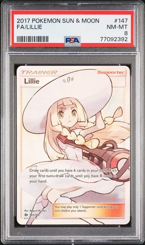 Lillie graded PSA 8 for sale on eBay