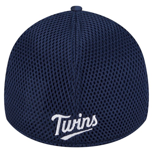 Youth New Era Navy Minnesota Twins Camo 39THIRTY Flex Hat - 第 4/5 張圖片