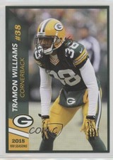 2018 Green Bay Packers Police Tramon Williams #20 0h1