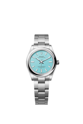 Rolex Oyster Perpetual 31 277200 Turquoise Dial Stainless Steel Watch