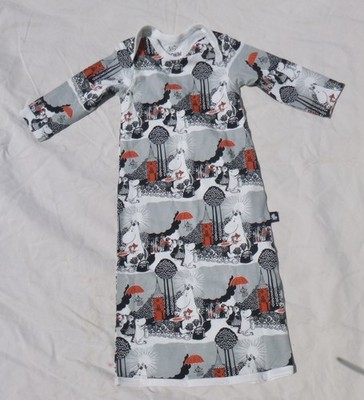 Moomin by Reima Baby Sleeper Gown Halloween Trick or Treat 3-6 month 62/68cm