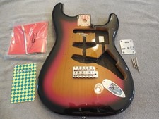 Fender Stratocaster Steve Lacy Signature Series Body w/Hardware. Mint Condition