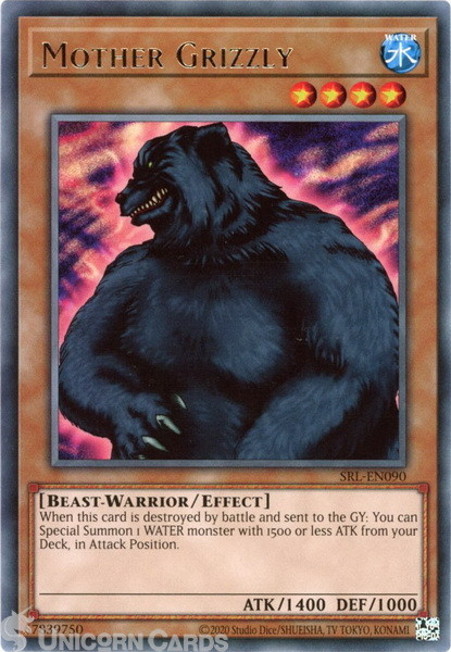 SRL-EN090 Mother Grizzly :: Rare 25th Anniversary Edition Mint YuGiOh Card