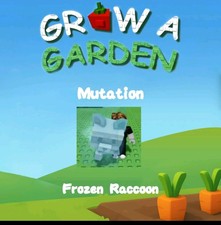Frozen Raccoon Grow A Garden Cheap And Fast Delivery Roblox