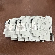 Lot of 5 Klemsan KPR-SCE-24VAC/DC-1C Relay DIN Rail 6A 250V HF41F/24-ZT Base