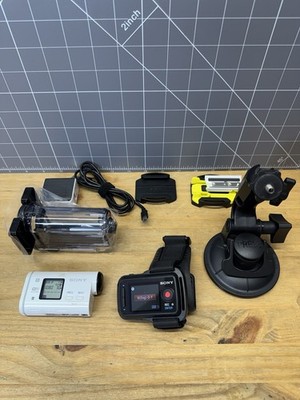 SONY ACTION CAM HDR-AS100V WIFI ACTION VIDEO CAMERA w/ LIVE VIEW REMOTE