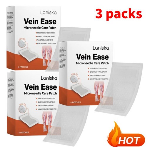 Varicose Vein Microneedle Patch Vein Ease Microneedle NUOVO CarePatch 1-3 confezioni - Foto 2 di 20