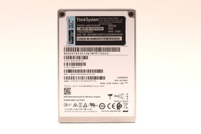 Lenovo WUSTM3280ASS200 800GB 2.5'' 12Gb/s SAS SSD FRU P/N: 01PE351 Tested