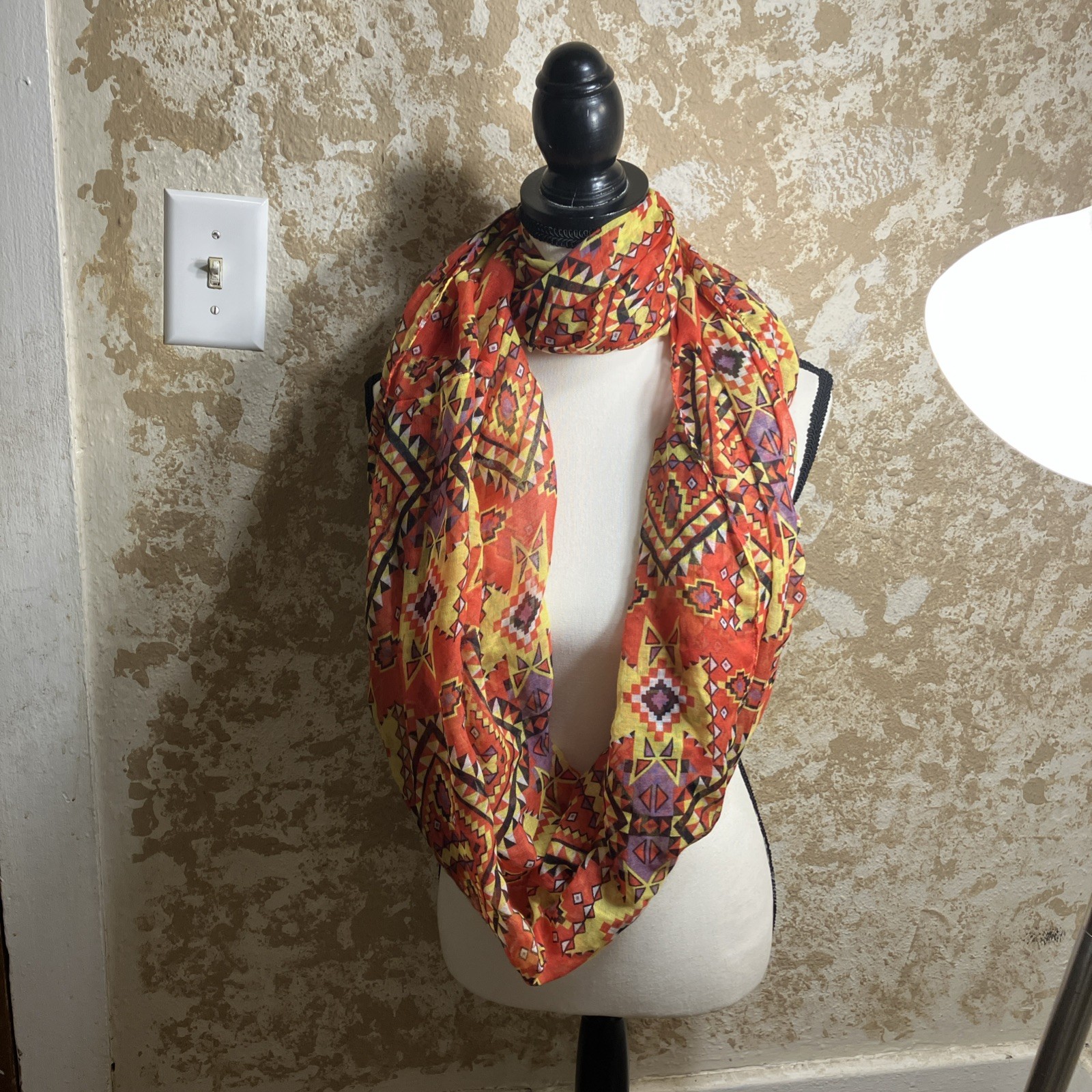 Infinity Scarf 40” Wide Lightweight Polyester Mul… - image 6