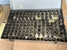 Hutchinson/Meyer Pin Gage Set .626”–.750” M4 Minus, nearly complete Made in USA