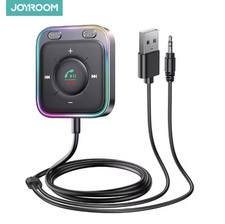 JOYROOM Bluetooth 5.4 AUX Car Adapter 2025 Upgrade  Stronger Dual Mics Noise C
