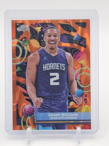 GRANT WILLIAMS 2025-26 TOPPS COSMIC CHROME ORANGE #34 HORNETS /25 Q2161