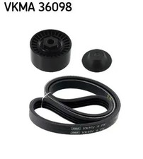 Mehrrippiger Keilriemen Set VKMA 36098 SKF für RENAULT TWINGO II