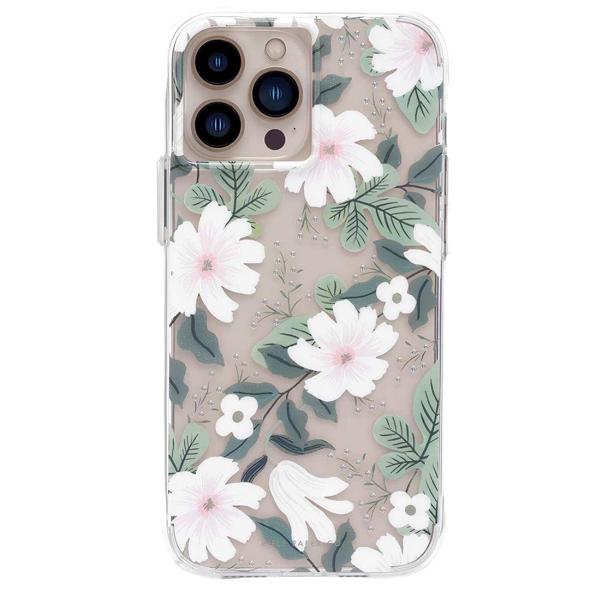 Coque antichoc iPhone 13 Pro pour éviter les rayures grâce au motif floral Willow