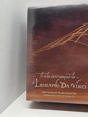 Kit Modelo Madera Imagination Factory Leonardo Da Vinci 1/6 NUEVO SELLADO - Imagen 3 de 9