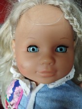 Zapf Creation Babypuppe Puppe (Teddy?) ca. 50 cm.  Stimme Defekt.