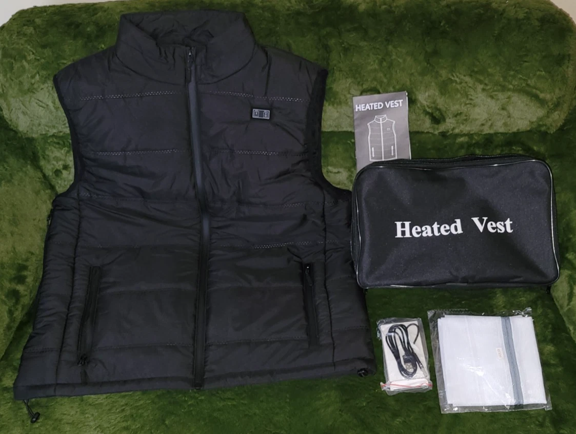 New 2XL Savior Smart Temperature Control Battery Heated Winter Jacket Vest