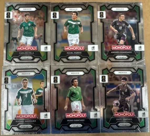 Hugo Sanchez 2026 Prizm World Cup #56 Base Mexico Raul jimenez full team