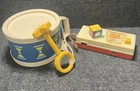 Vintage Fisher Price Toys Lot Of 2 1970’s Xylo Drum And Pocket Camera Classic