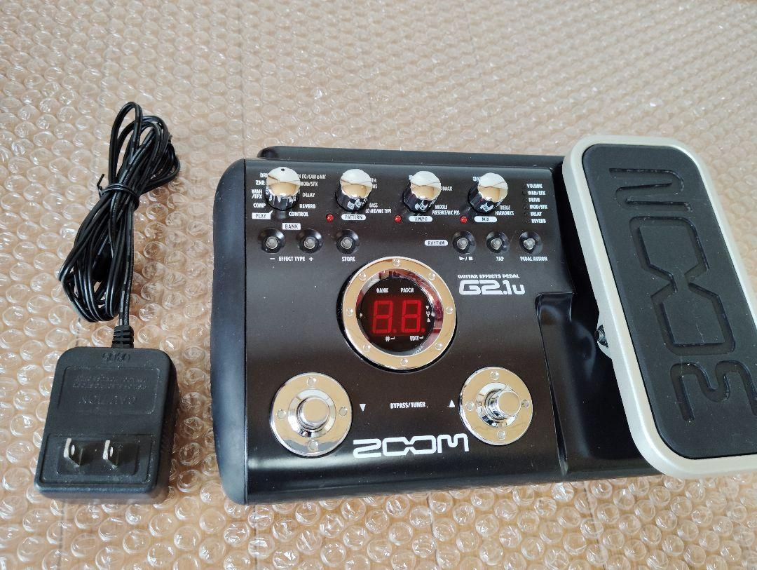 Zoom G2.1u Multi Effects Guitar Pedal w/ Adapter