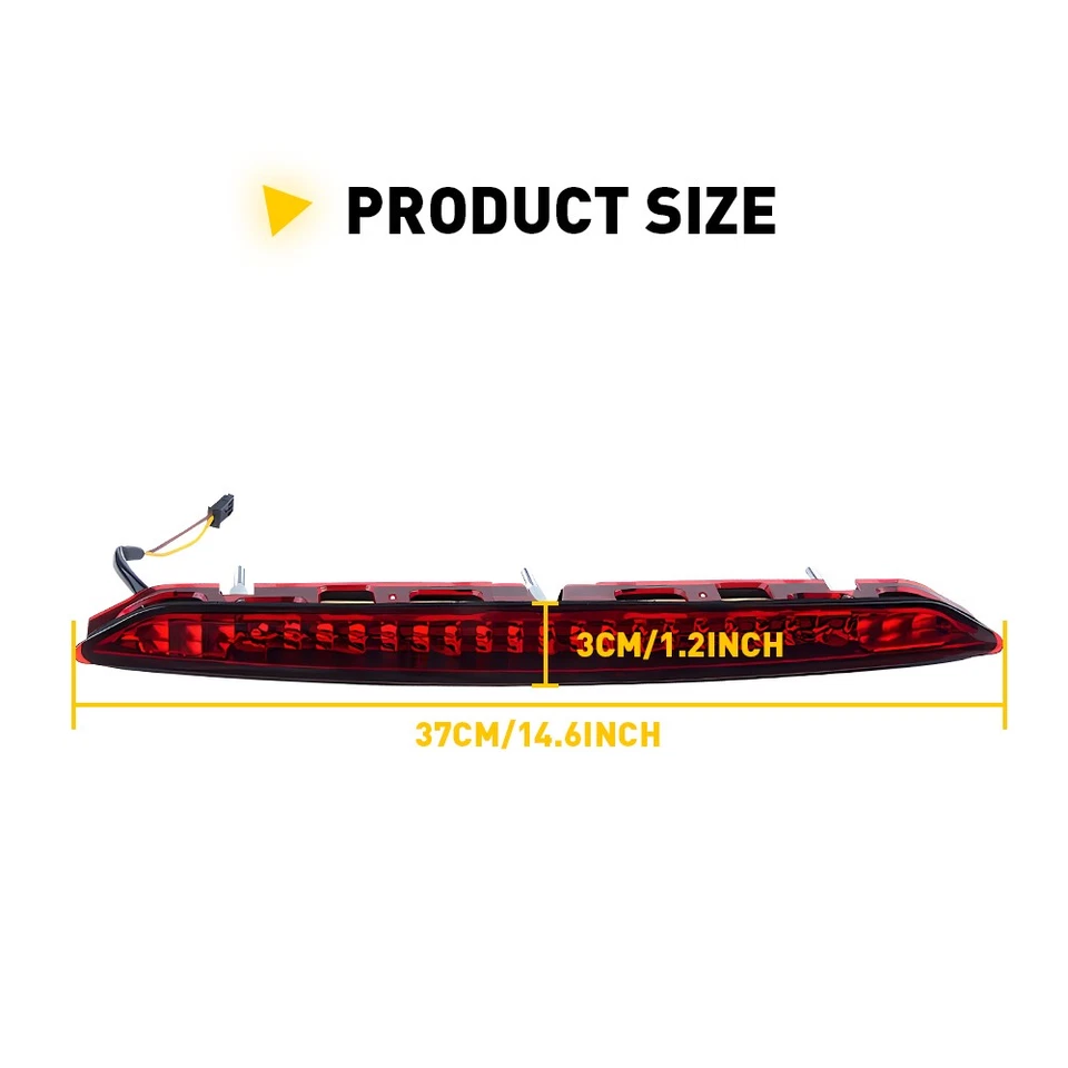 Luz de freno de tercer coche camión apta para BMW Z4 E85 2003-2008 puerta trasera coche Foto 2 de 4