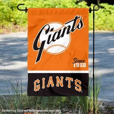 San Francisco Giants Retro Vintage Throwback Garden Flag and Yard Banner