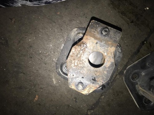 Rear bumper shock impact absorber