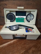 VINTAGE DYMO 1550 LABEL MAKER DELUXE CHROME I...